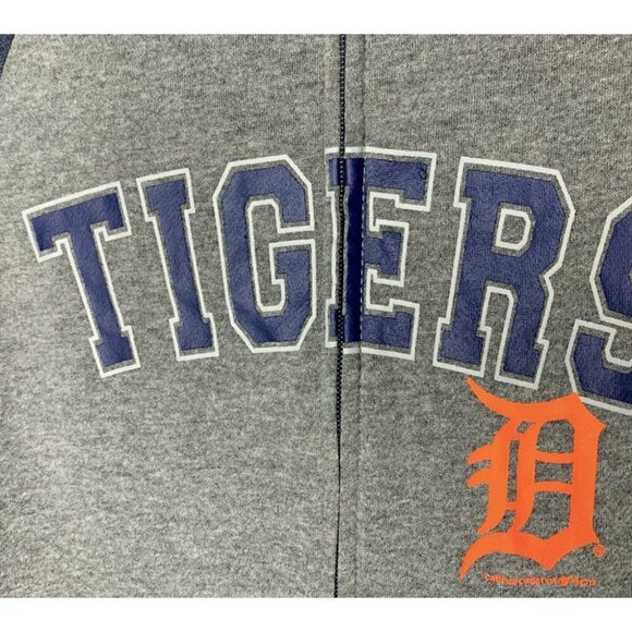 MLB Detroit Tigers Full Zip Hooded Jacket - Picture 5 of 5